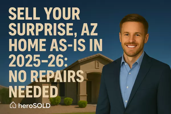 Sell Your Surprise, AZ Home As-Is in 2025-26: No Repairs Needed,James Sanson