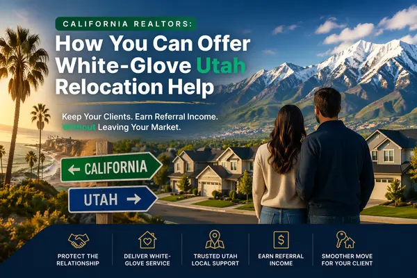 How California Realtors Can Offer White Glove Utah Relocation Help