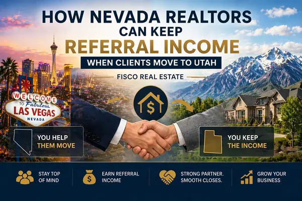 How Nevada Realtors Can Keep Referral Income When Clients Move to Utah | Fisco Real Estate