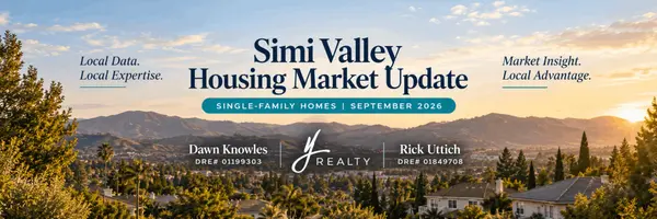 Simi Valley Housing Market Update September 2026: Inventory Rises, Market Holds Steady,Rick Uttich & Dawn Knowles