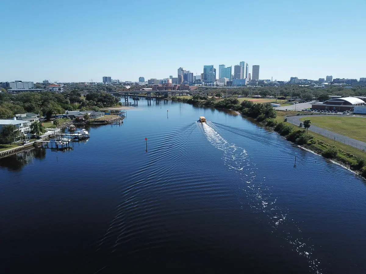 Hillsborough River Aerial shot