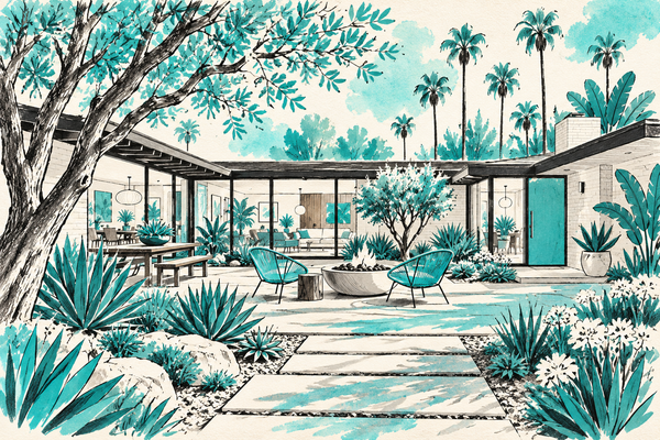 Tustin Mid Century Modern Delight! ,James Patton, The Bearded Agent