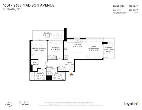 2388 Madison AVE #1601, Burnaby, BC V5C 0K8