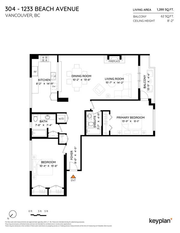 1233 Beach AVE #304, Vancouver, BC V6E 1V4