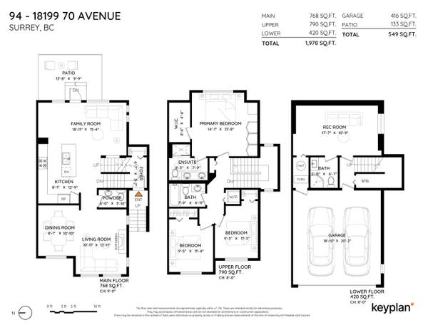 18199 70 AVE #94, Surrey, BC V3S 2N9