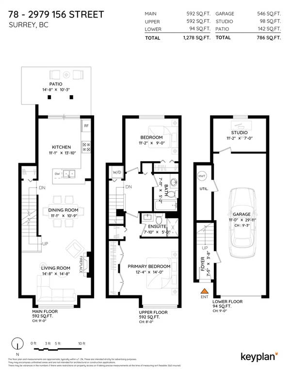 2979 156 ST #78, Surrey, BC V3Z 8V8