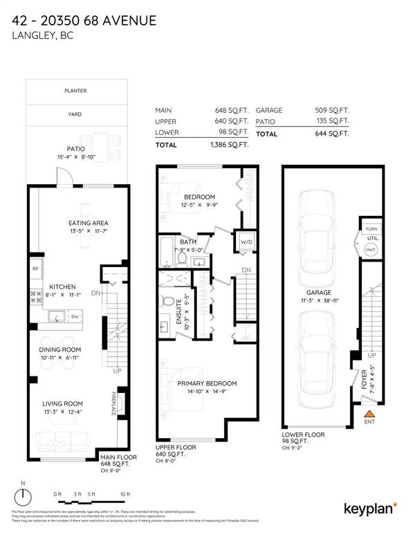20350 68 AVE #42, Langley, BC V2Y 3A5