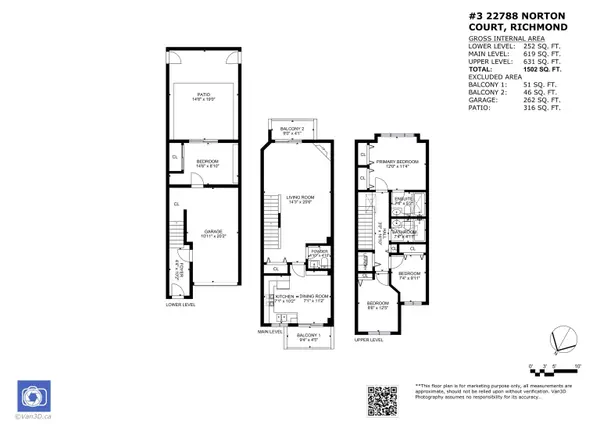 22788 Norton CT #3, Richmond, BC V6V 2W7