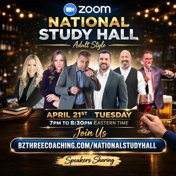 feature image of National Real Estate Study Hall | April 21 | Brock Zevan