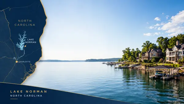 feature image of Lake Norman Map North Carolina: How to Read the Lake Like a Local