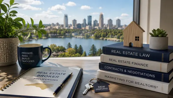 feature image of How Much Does a Real Estate License Cost? The Real North Carolina Numbers