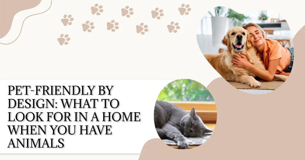 Pet-Friendly by Design: What to Look for in a Home When You Have Animals