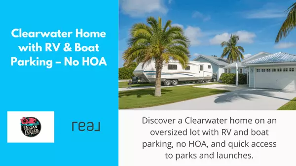 feature image of RV &amp; Boat Owners — This Clearwater Home Has Room for You!