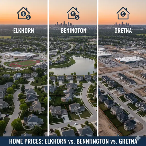 Home Prices in Elkhorn vs Bennington vs Gretna (2026 Buyer Guide),Linda Moy