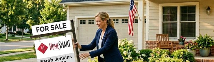 Real estate agent removing for sale sign, illustrating why homes are being taken off the market