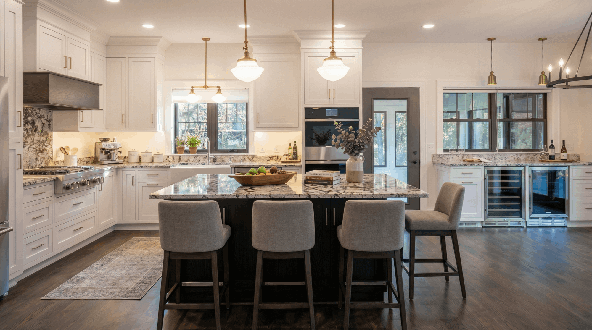 Castle Rock Lake Home with Staged Kitchen
