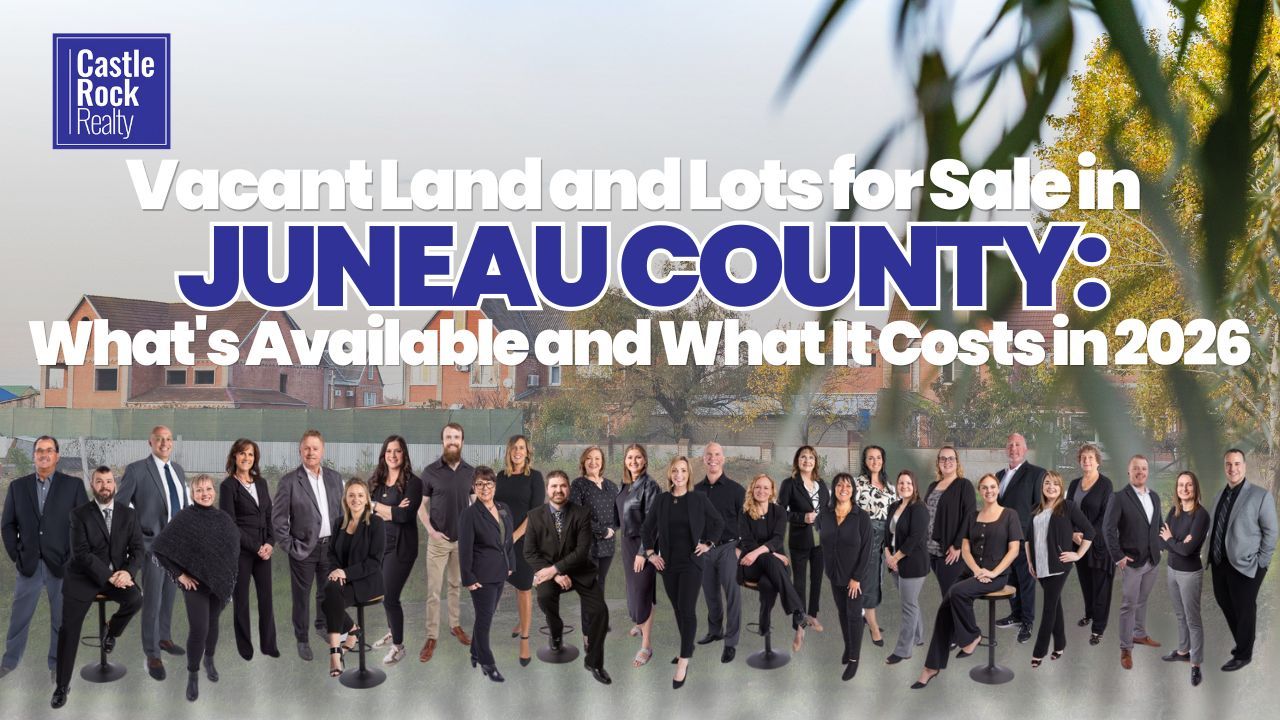 Vacant land and buildable lots for sale in Juneau County Wisconsin — 2026 land prices and availability