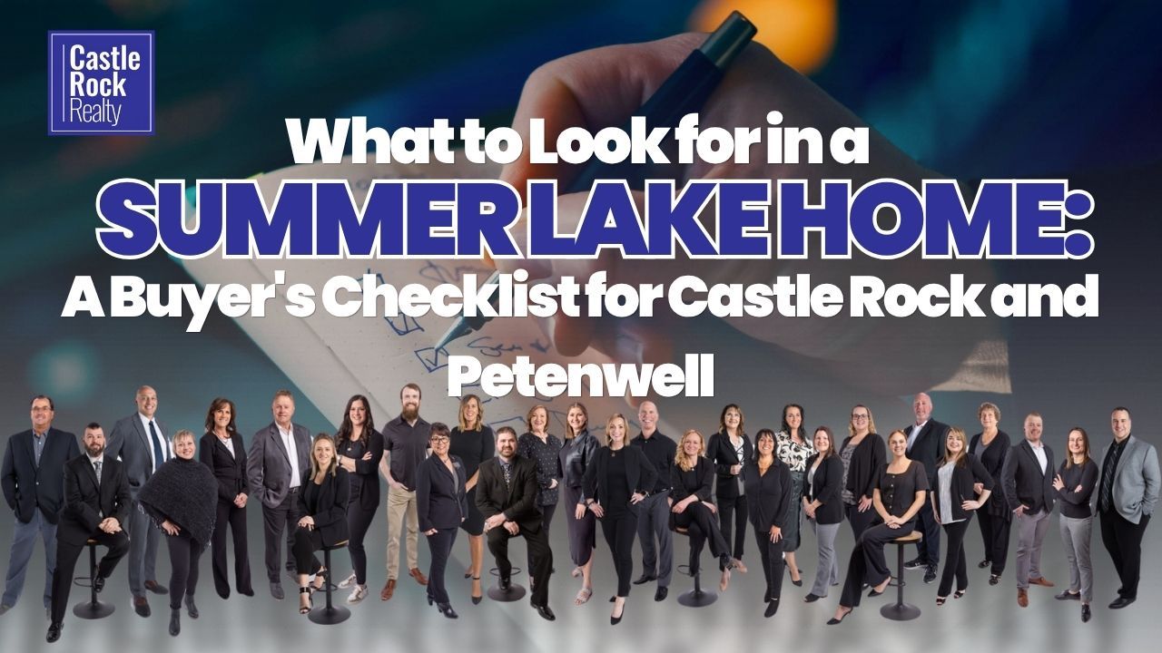 Checklist for buying a summer lake home on Castle Rock or Petenwell Lake in Wisconsin — lakefront buyer guide