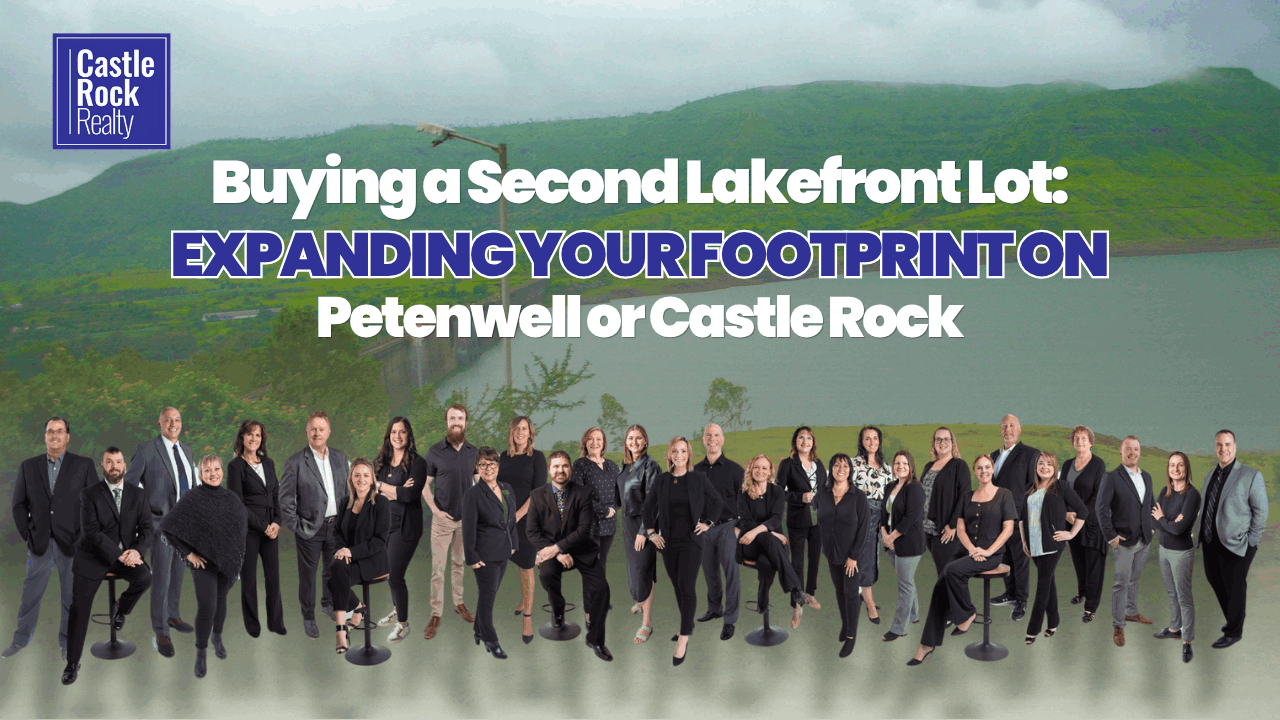 Adjacent lakefront lot on Petenwell or Castle Rock Lake Wisconsin — buying a second lot to expand waterfront footprint