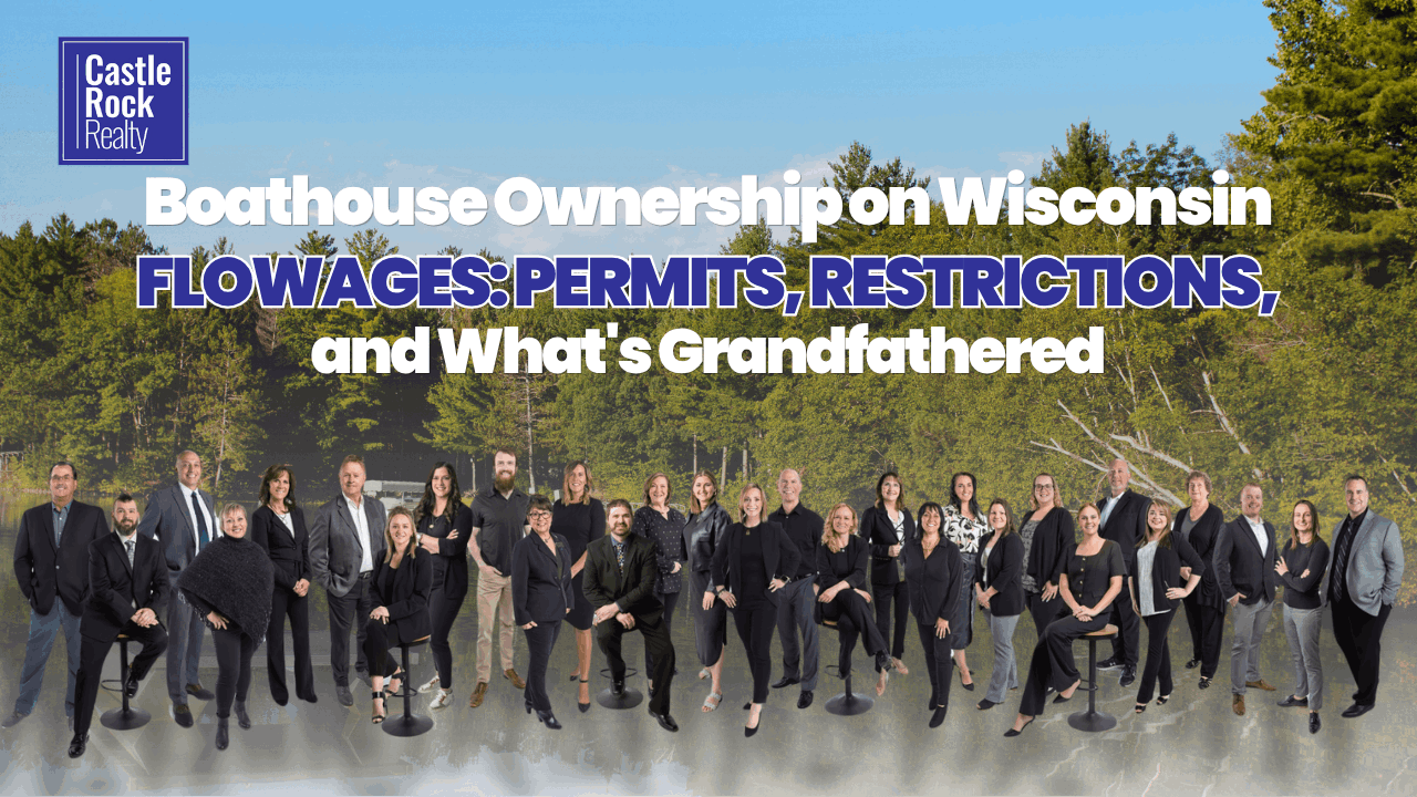 Boathouse Permit Wisconsin Flowage Petenwell Castle Rock