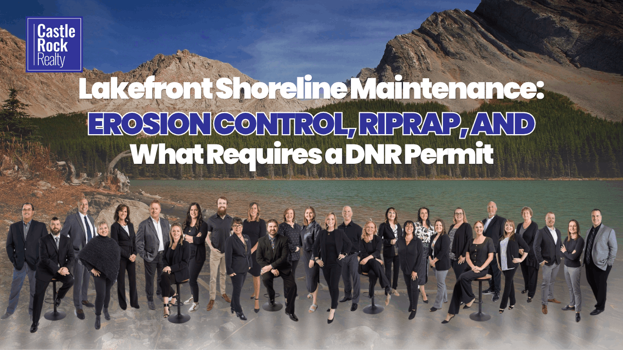 Lakefront Shoreline Maintenance Erosion Control Wisconsin