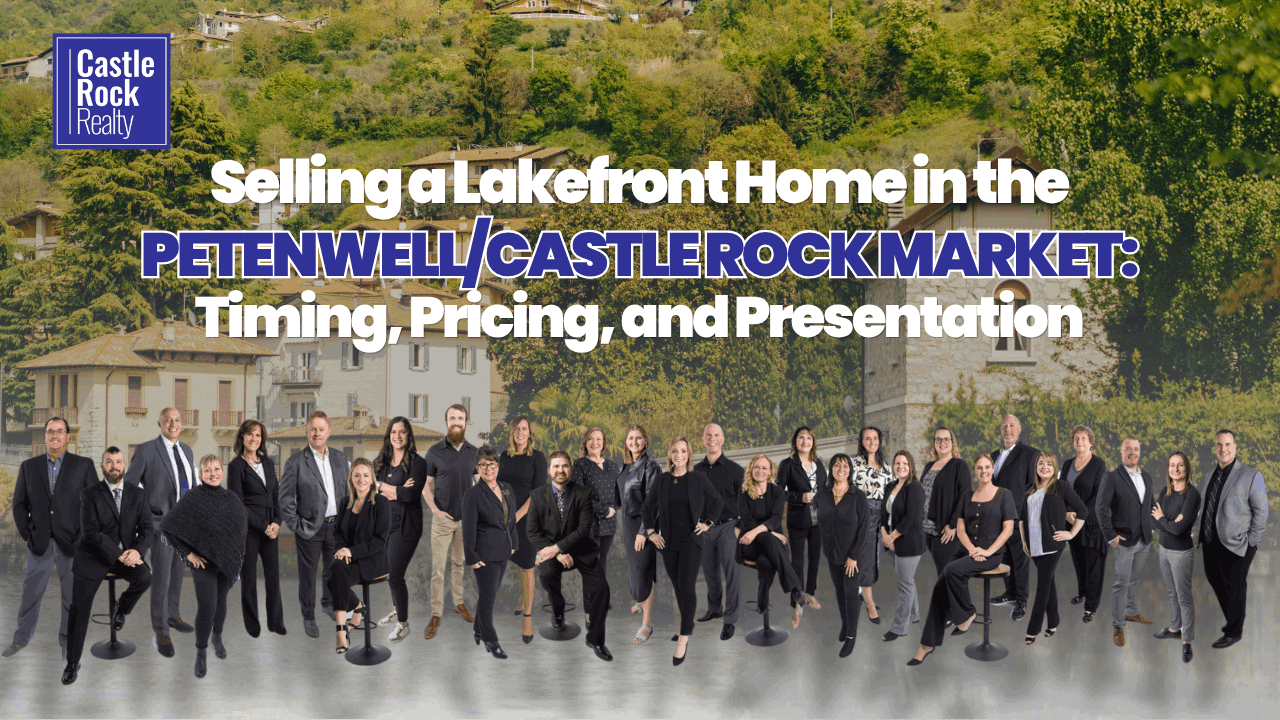 Selling Lakefront Home Petenwell Castle Rock Strategy