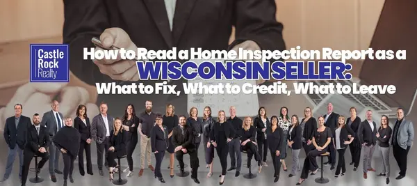 How to Read a Home Inspection Report as a Wisconsin Seller: What to Fix, What to Credit, What to Leave
