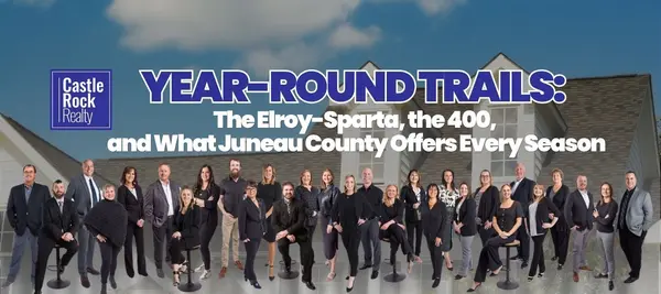 Year-Round Trails: The Elroy-Sparta, the 400, and What Juneau County Offers Every Season,Castle Rock Realty Team