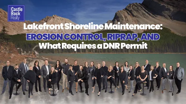 Lakefront Shoreline Maintenance: Erosion Control, Riprap, and What Requires a DNR Permit