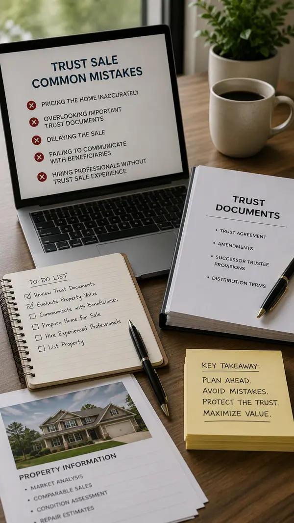 The 10 Biggest Mistakes Trustees Make When Selling Real Estate