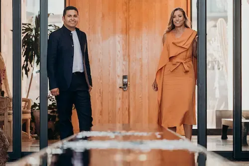 Jesús Valenzuela y Gabriela López, the luxury real estate professionals in Zadún a Ritz-Carlton Reserve.