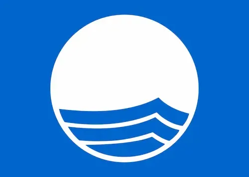 Cabo Coastal blue flag