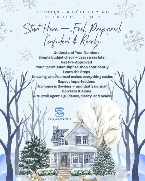 December Blog Post: Before You Buy β What First-Time Homebuyers Should Know to Feel Confident (Not Overwhelmed!)