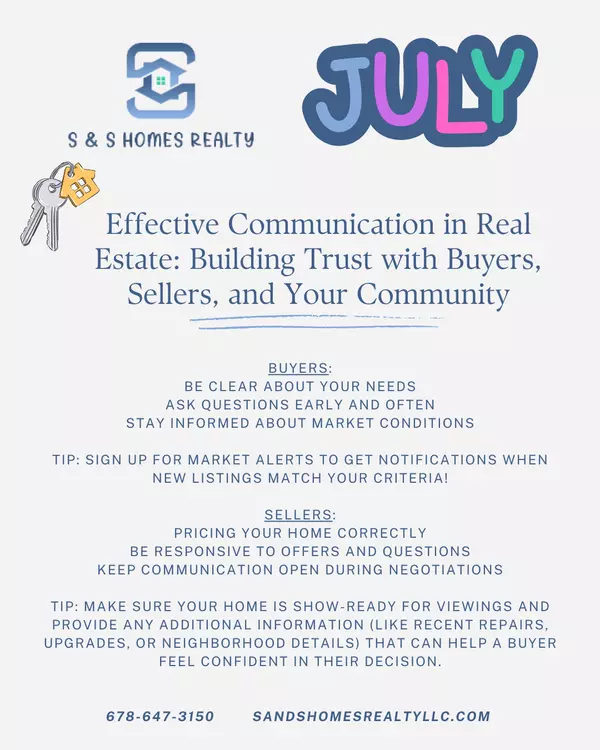 Effective Communication in Real Estate: Building Trust with Buyers, Sellers, and Your Community