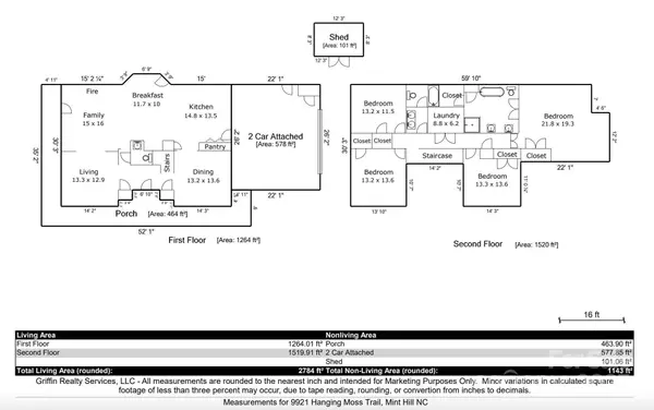 9921 Hanging Moss TRL, Charlotte, NC 28227