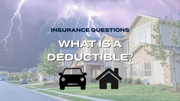 What is an insurance deductible?