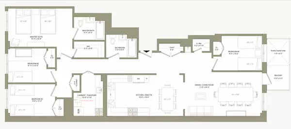 Brooklyn, NY 11205-4904,610 Dekalb Ave #Bigger 4 Bedroom