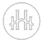 Brandmark Outline HG White