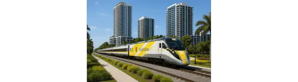 Brightline Drives 51% Property Value Surge in Fort Lauderdale
