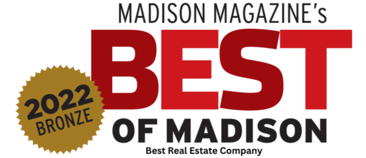 2022 Best of Madison Third Place Bronze Best Real Estate Company