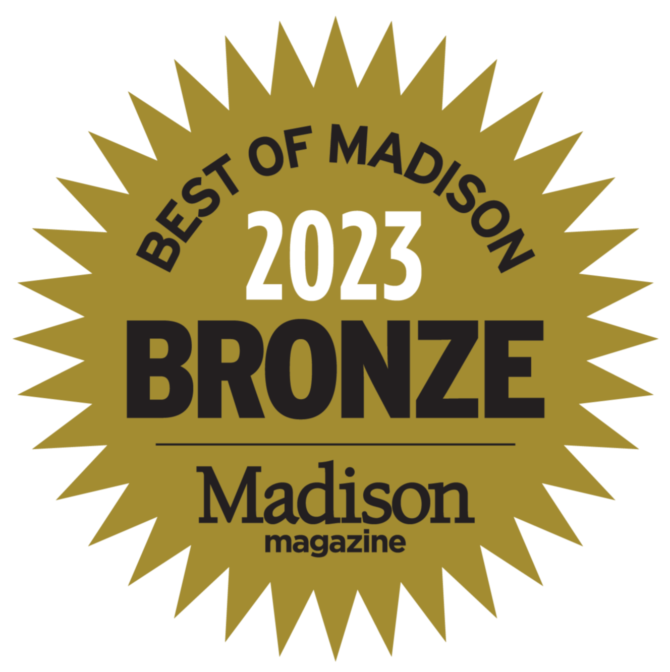 2023 Best of Madison Third Place Best Real Estate Company