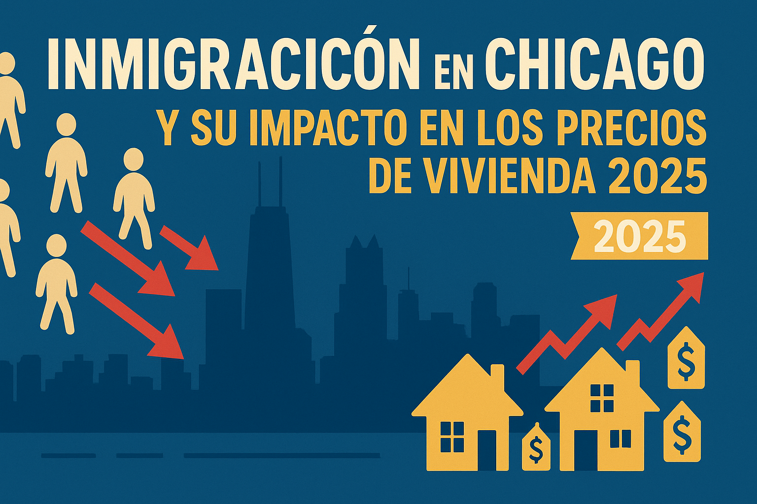 Inmigración en Chicago y su Impacto en los Precios de Vivienda 2025