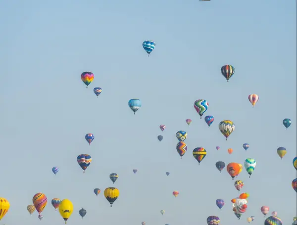 Hot air balloons