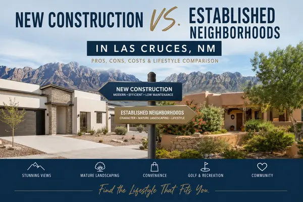 feature image of New Construction vs Established Neighborhoods in Las Cruces, NM: Which One Is Right for You?