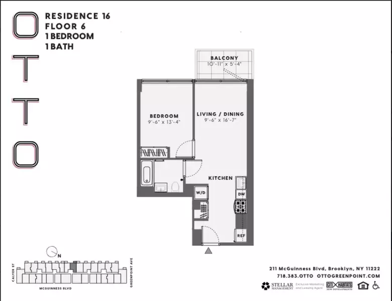 211 McGuinness Blvd #616, Brooklyn, NY 11222-6787