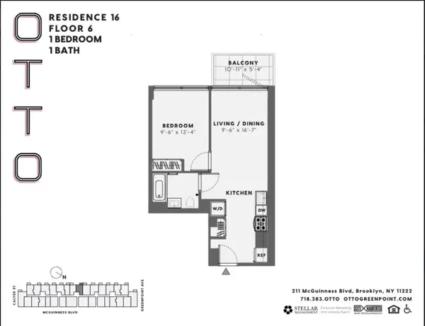 211 McGuinness Blvd #616, Brooklyn, NY 11222-6787