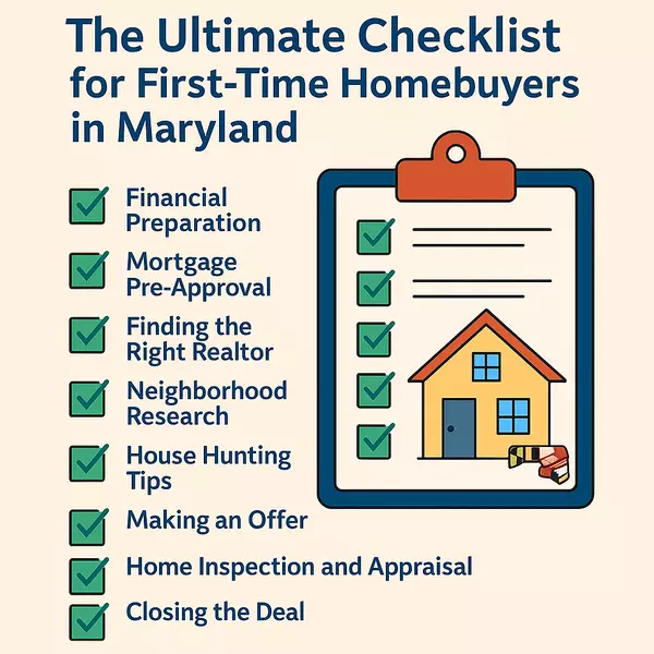 The Ultimate Checklist for First-Time Homebuyers in Maryland