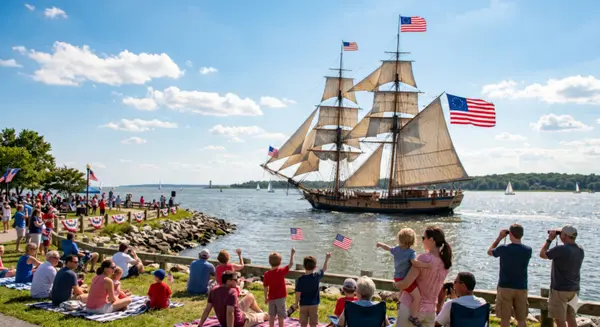 feature image of Do This Before You Go on Vacation | Sail250 | Avoid Invasive Plant Species | 4th of July Events | Borrow a Book