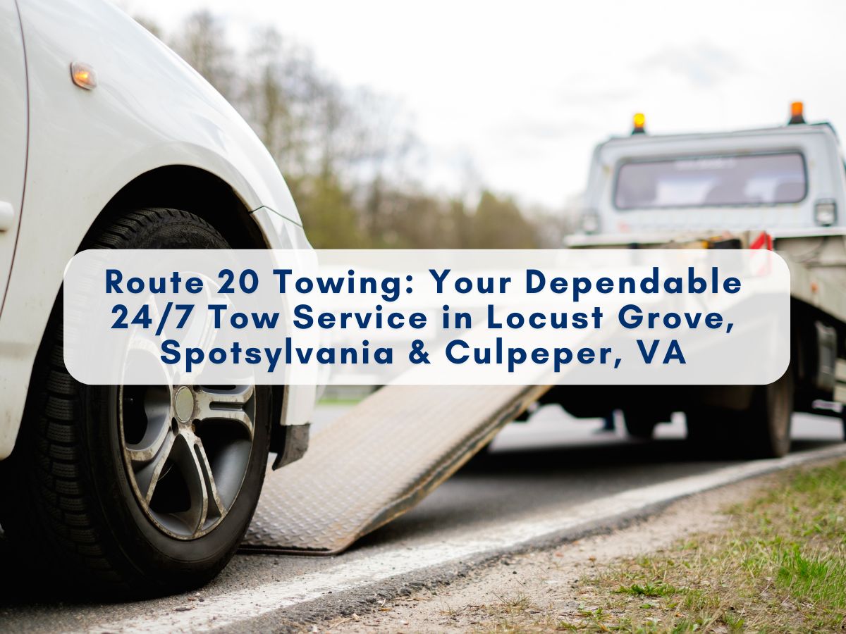 need a tow truck in Orange County, VA