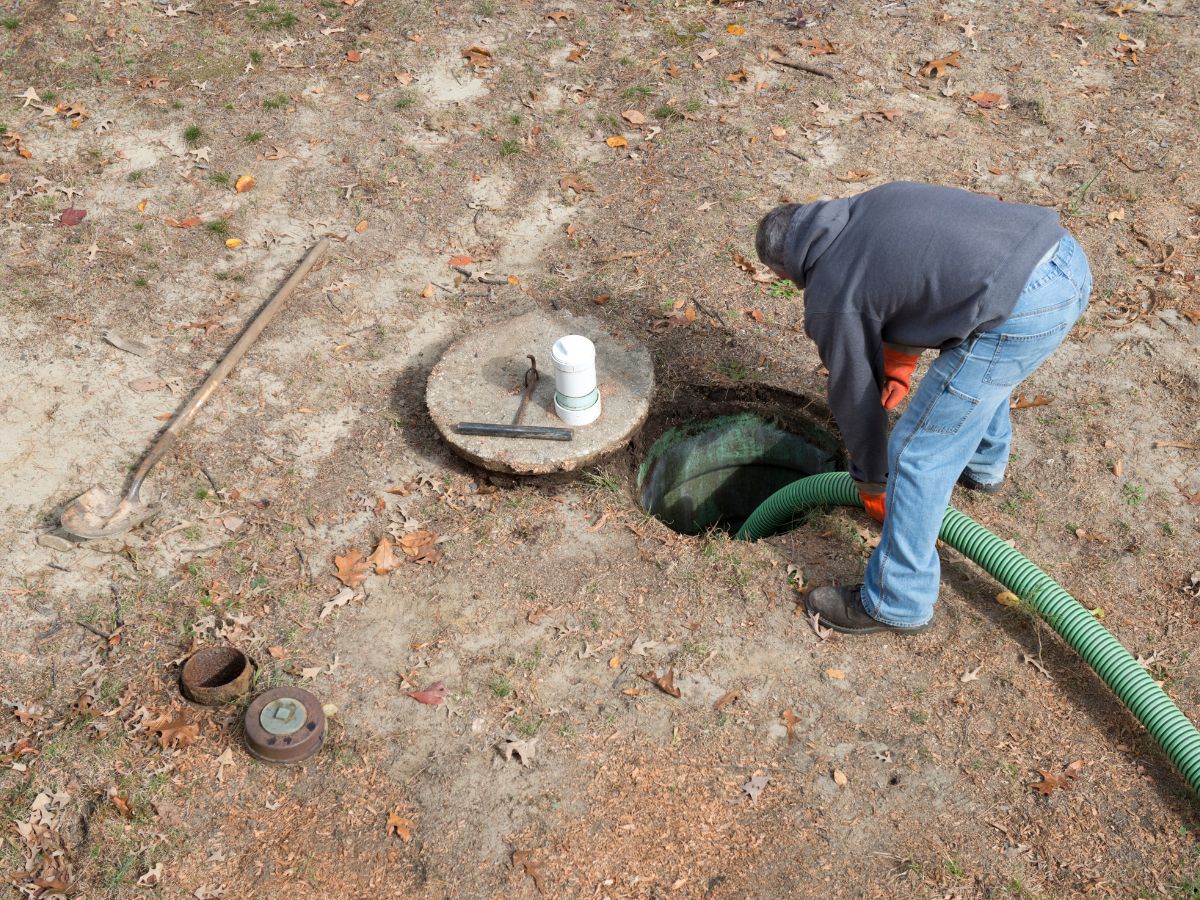 Septic inspection in Locust Grove Virginia